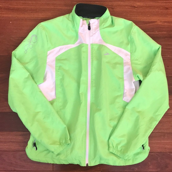 brooks jackets green